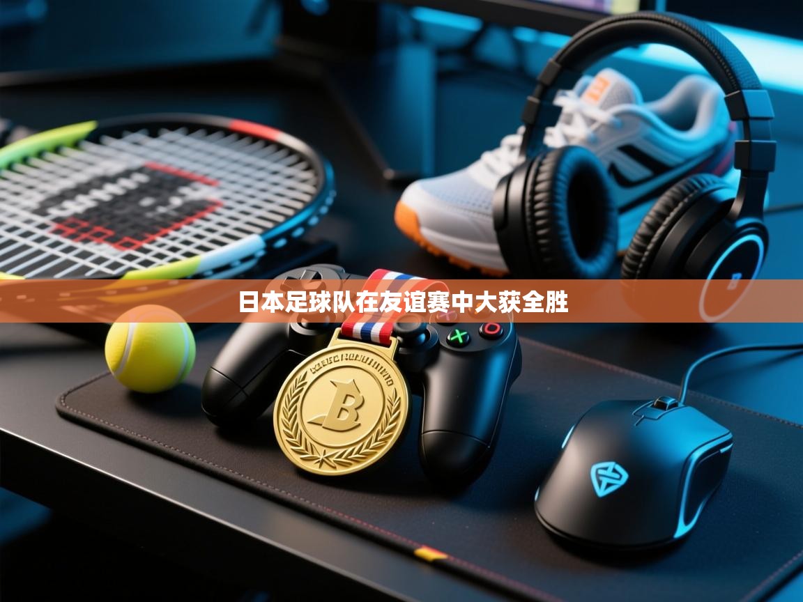 日本足球队在友谊赛中大获全胜  第2张